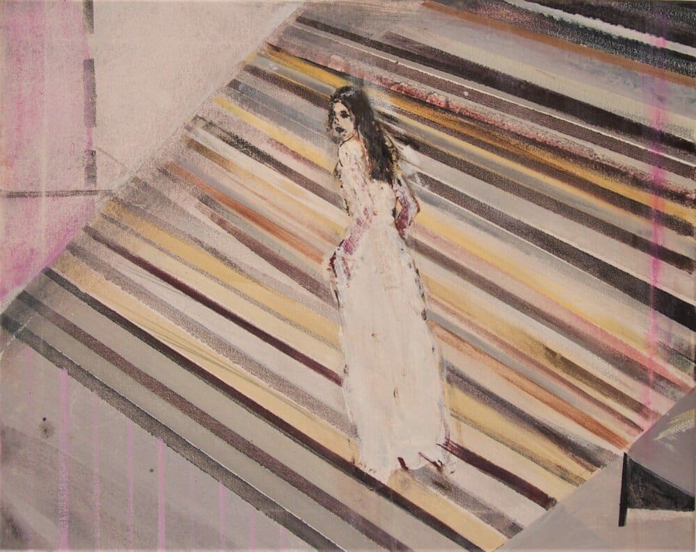 Lilian Eliens, Ascension, 40×50 cm, acryl op doek, 2020